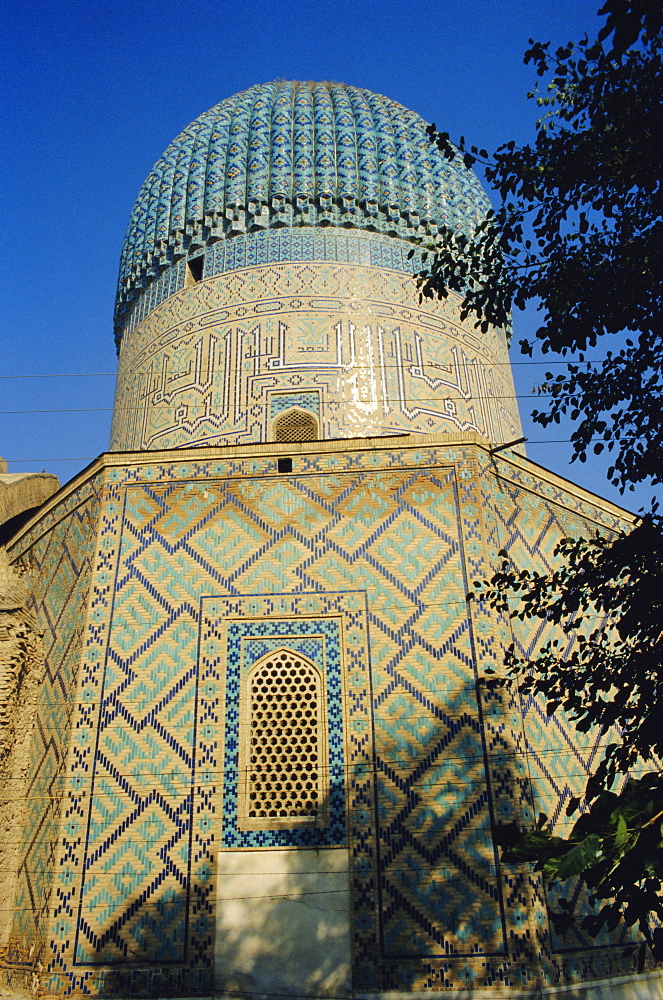 Tamerlane's Tomb, Gur Emir, Samarkand, Uzbekistan, Central Asia