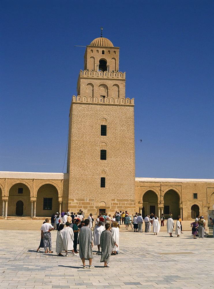 Great Mosque, Kairouan, UNESCO World Heritage Site, Tunisia, North Africa, Africa