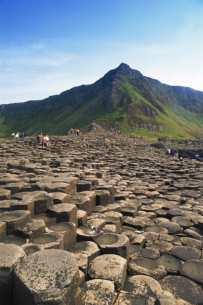 Giants Causeway, UNESCO World Heritage Site, County Antrim, Ulster, Northern Ireland, United Kingdom, Europe