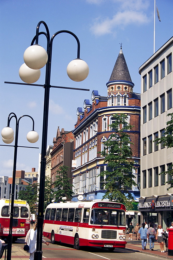 Downtown shopping area, Belfast, Ulster, Northern Ireland, United Kingdom, Europe