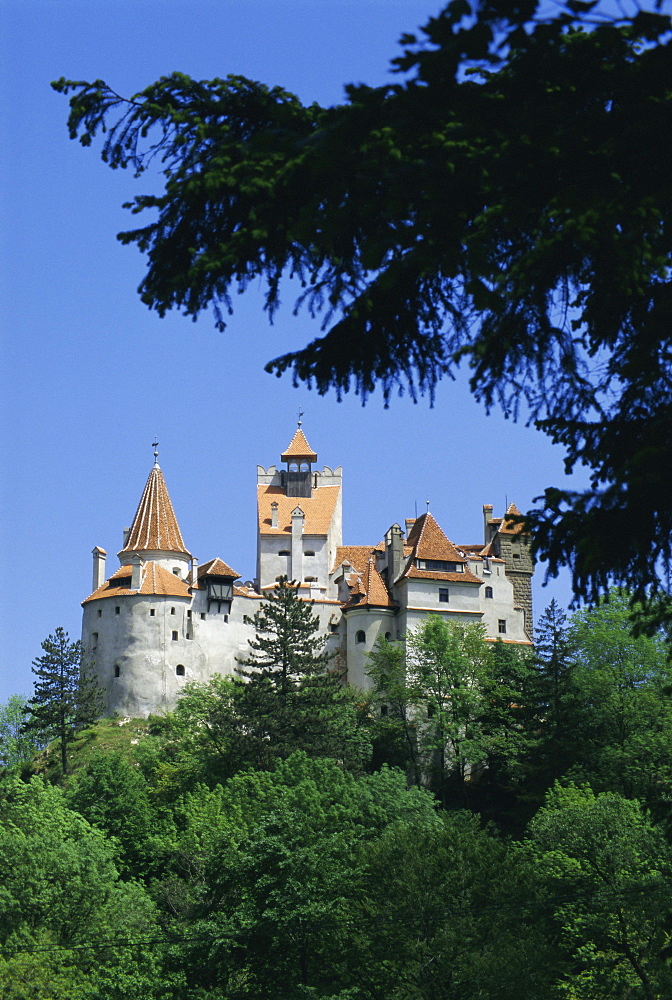 Bran castle (Dracula's castle), Transylvania, Romania, Europe