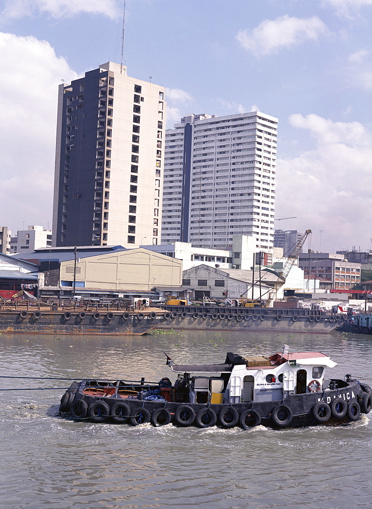 Pasig River, Manila (Manilla), Philippines, Southeast Asia, Asia