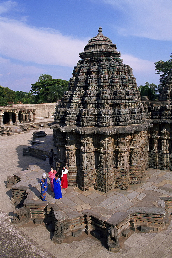 Hoysala Temple, Somnathpur, near Mysore, Karnataka, India, Asia