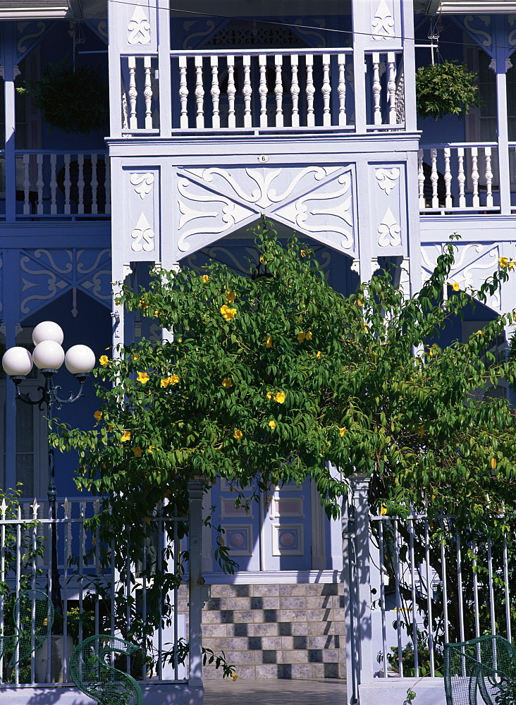 Colonial architecture, Port of Spain, Trinidad, West Indies, Caribbean, Central America