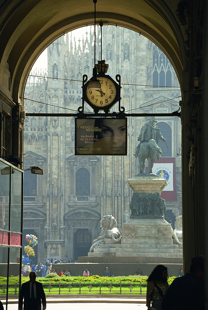 Piazza del Duomo, Milan, Lombardy, Italy, Europe