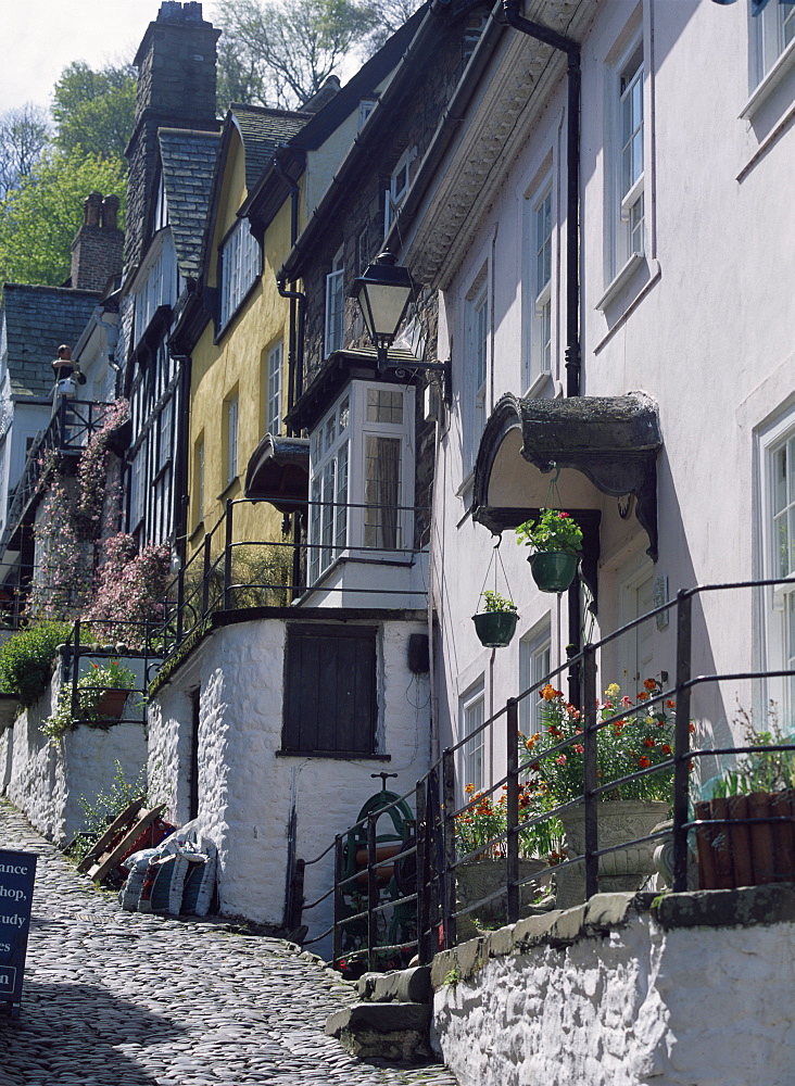 Clovelly village, North Devon, England, United Kingdom, Europe