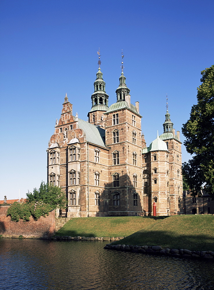 Rosenborg Slot (castle), Copenhagen, Denmark, Scandinavia, Europe