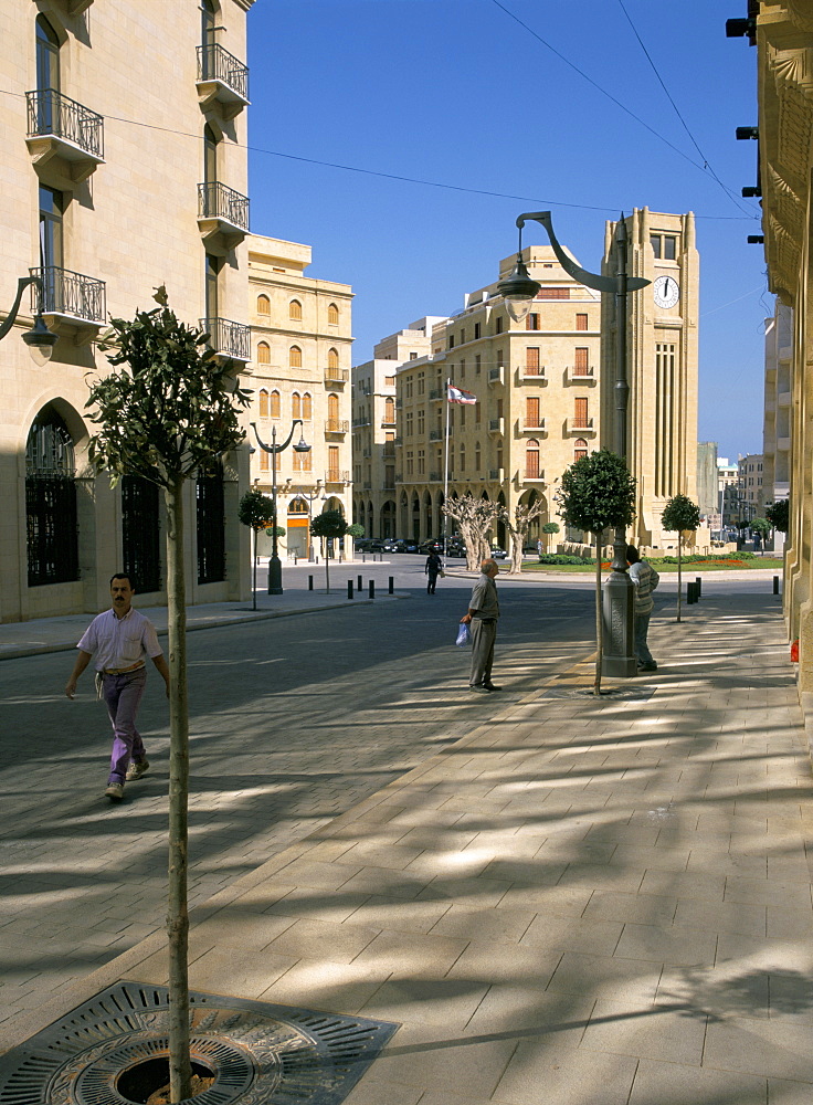 Rebuilt Central District, Beirut, Lebanon, Middle East