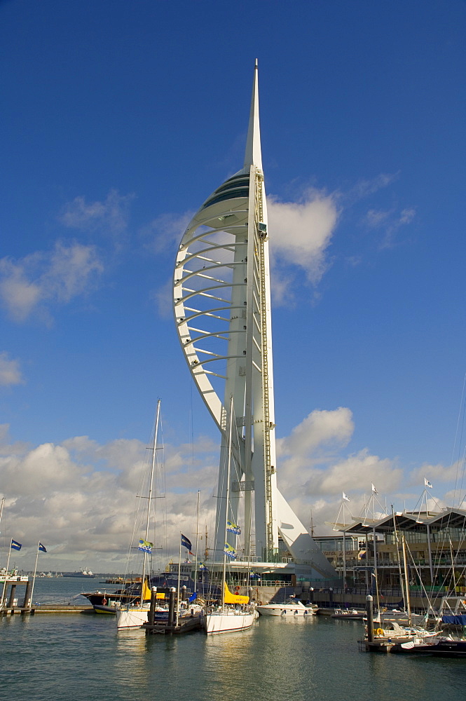 Spinnaker Tower, Portsmouth, Hampshire, England, United Kingdom, Europe