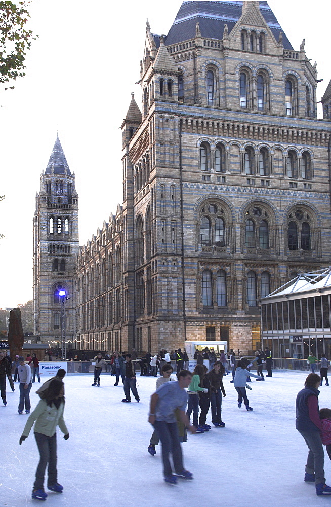 Christmas, Natural History Museum, Kensington, London, England, United Kingdom, Europe