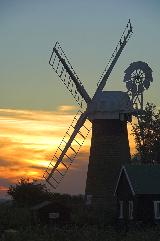 Thurne Broad, Norfolk, England, United Kingdom, Europe