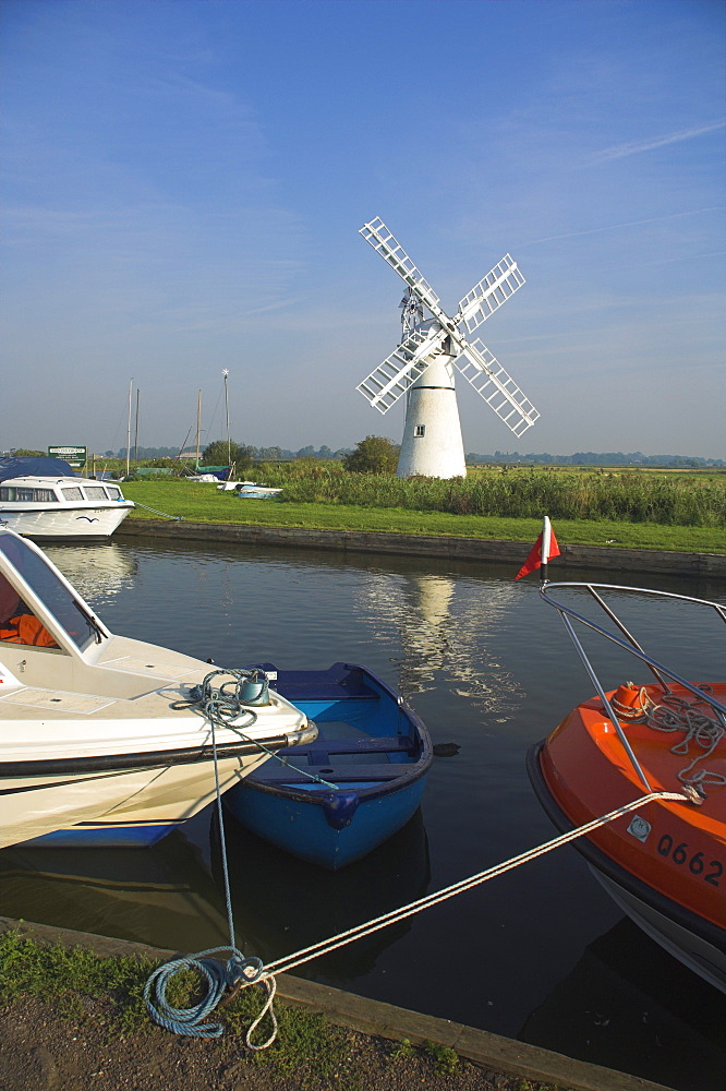 Thurne Broad, Norfolk, England, United Kingdom, Europe