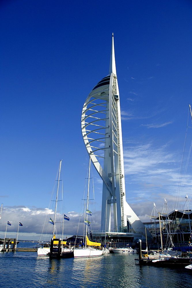 Spinnaker Tower, Portsmouth, Hampshire, England, United Kingdom, Europe