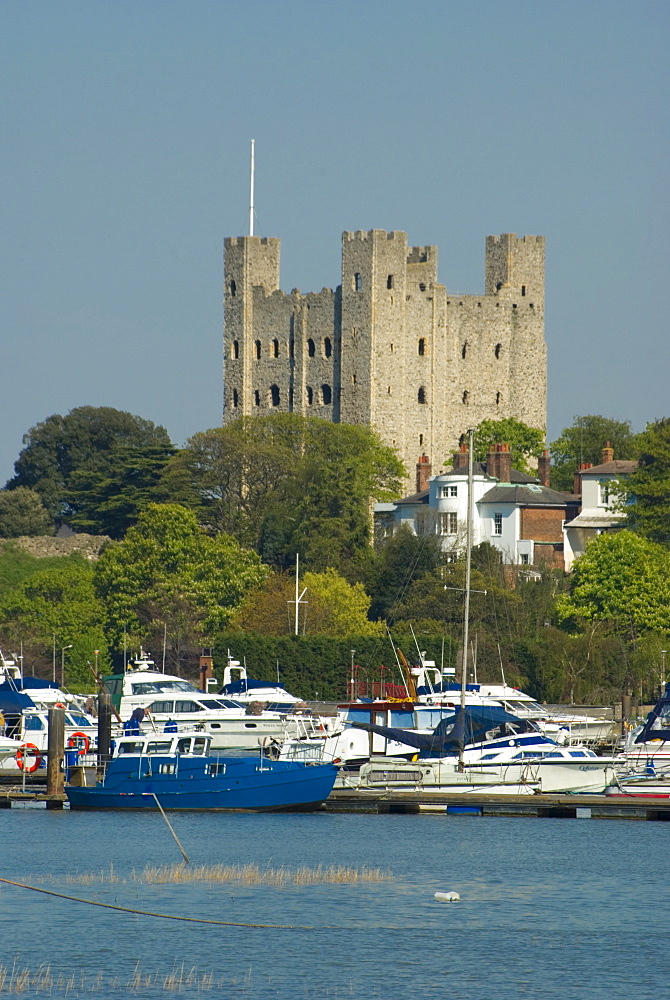 Rochester Castle, Rochester, Kent, England, United Kingdom, Europe