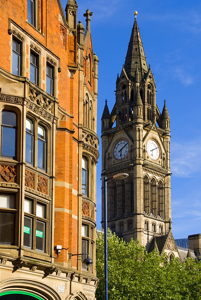 Town Hall, Manchester, England, United Kingdom, Europe