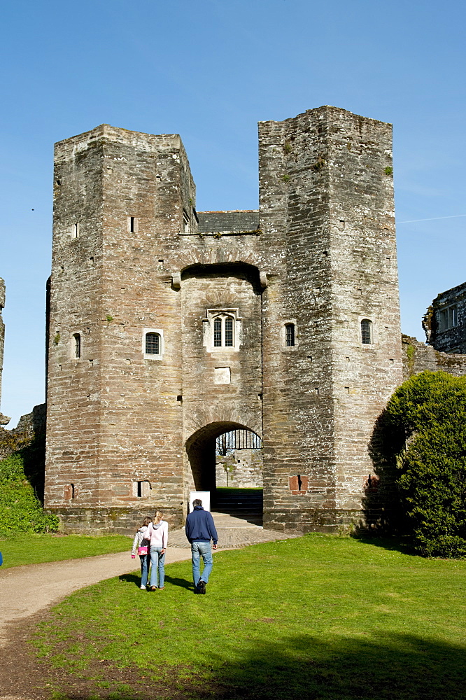 Berry Pomeroy castle, Devon, England, United Kingdom, Europe