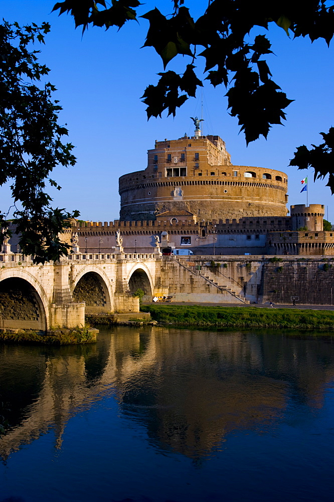 Castello Sant Angelo and River Tiber, Rome, Lazio, Italy, Europe