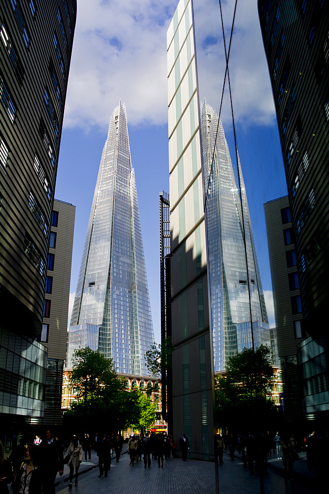 Shard and More London, London, England, United Kingdom, Europe