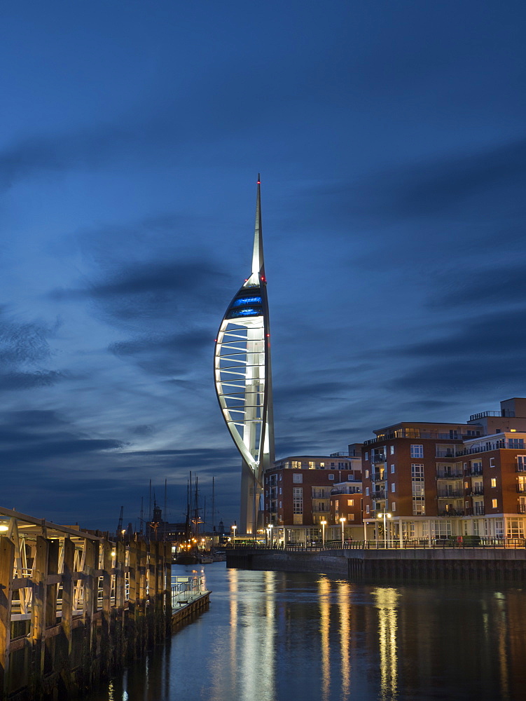 Spinnaker Tower, Portsmouth, Hampshire, England, United Kingdom, Europe