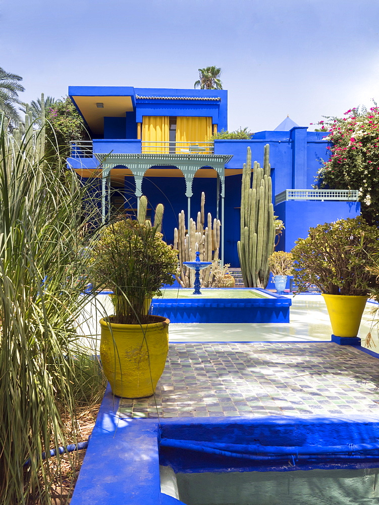 Majorelle Gardens, Marrakech, Morocco, North Africa, Africa