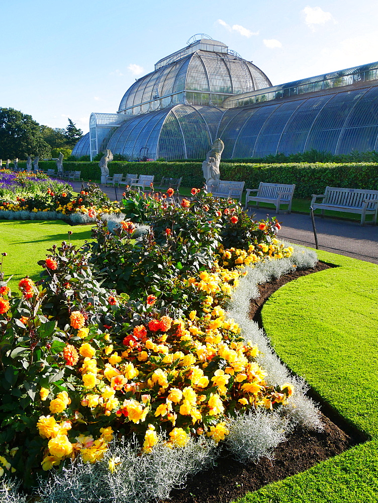 Palm House, Kew Gardens, UNESCO World Heritage Site, Kew, Greater London, England, United Kingdom, Europe