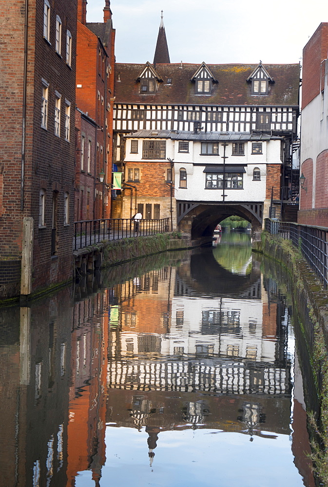 Lincoln High Bridge (Glory Hole), Lincoln, Lincolnshire, England, United Kingdom, Europe