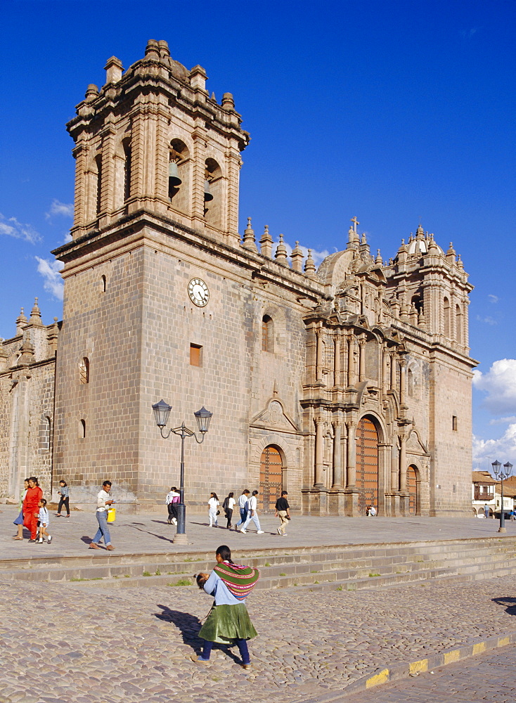 The cathedral in Cuzco, Peru, South America