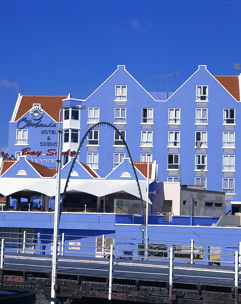 Waterfront hotel and casino, Willemstad, UNESCO World Heritage Site, Curacao, Netherlands Antilles, West Indies, Caribbean, Central America