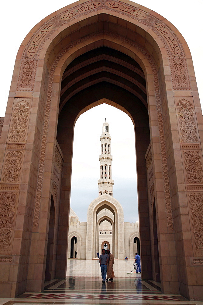 Qaboos Mosque, Muscat, Oman, Middle East