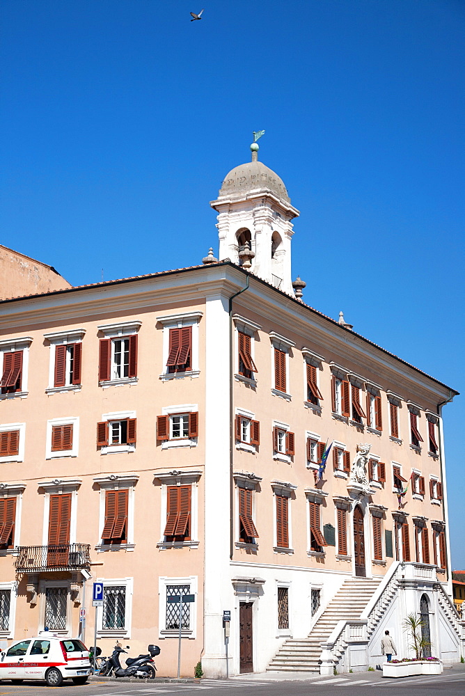 Town Hall, Livorno, Tuscany, Italy, Europe