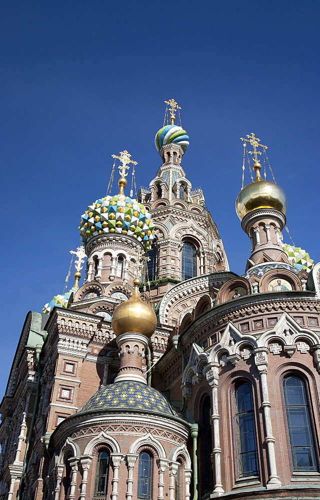 The Church of Spilled Blood, UNESCO World Heritage Site, St. Petersburg, Russia, Eurp[e