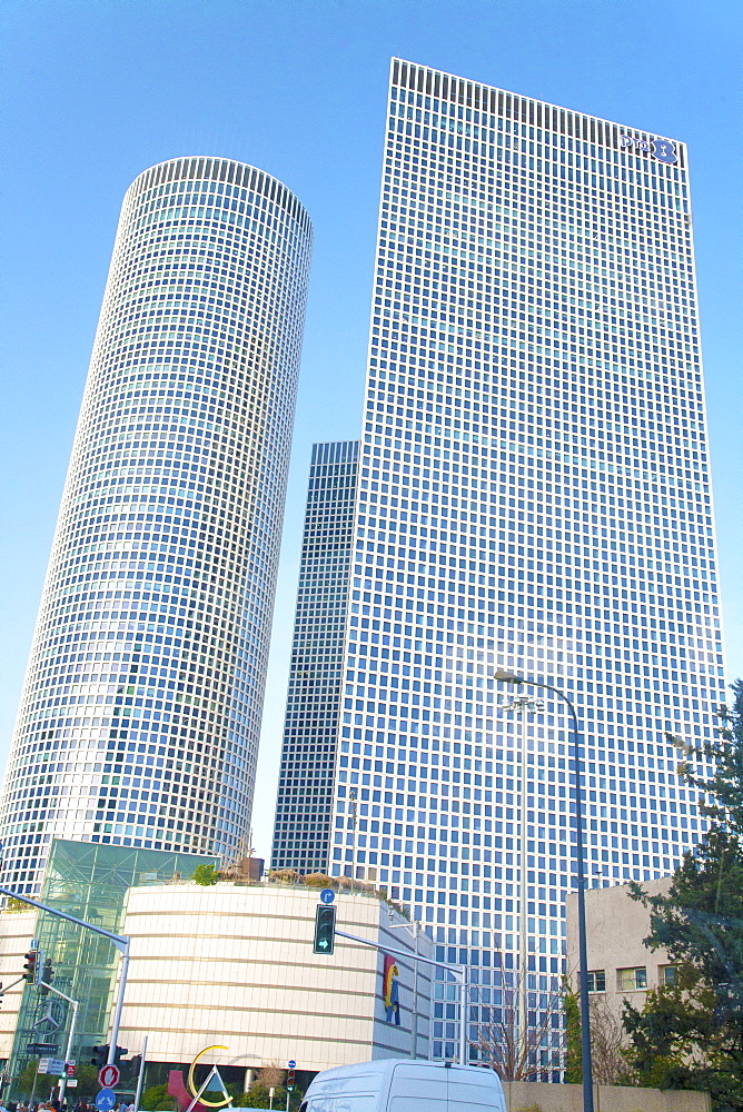 The Azrieli Center, Tel Aviv, Israel, Middle East