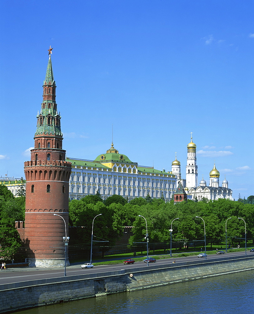 The Kremlin, UNESCO World Heritage Site, Moscow, Russia, Europe