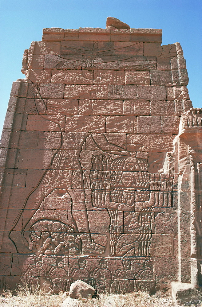 Lion Temple, Naga, Sudan, Africa