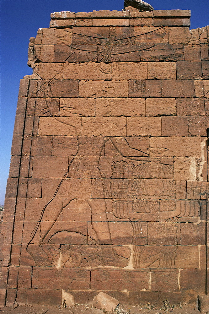 Lion temple, Naga, Sudan, Africa