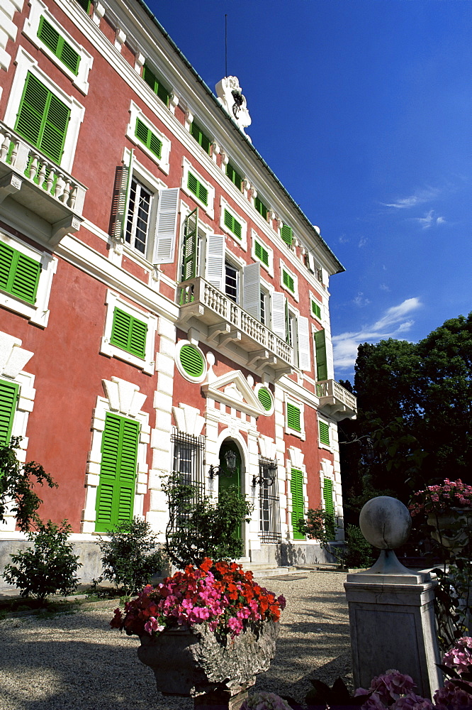 The Villa Durazzo, Santa Margherita Ligure, Portofino Peninsula, Liguria, Italy, Europe