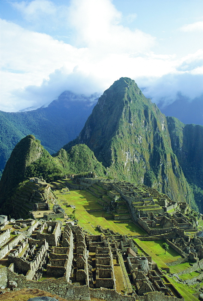 Machu Picchu, Peru, South AmericaThe lost city of the Inca was rediscovered by Hiram Bingham in 1911