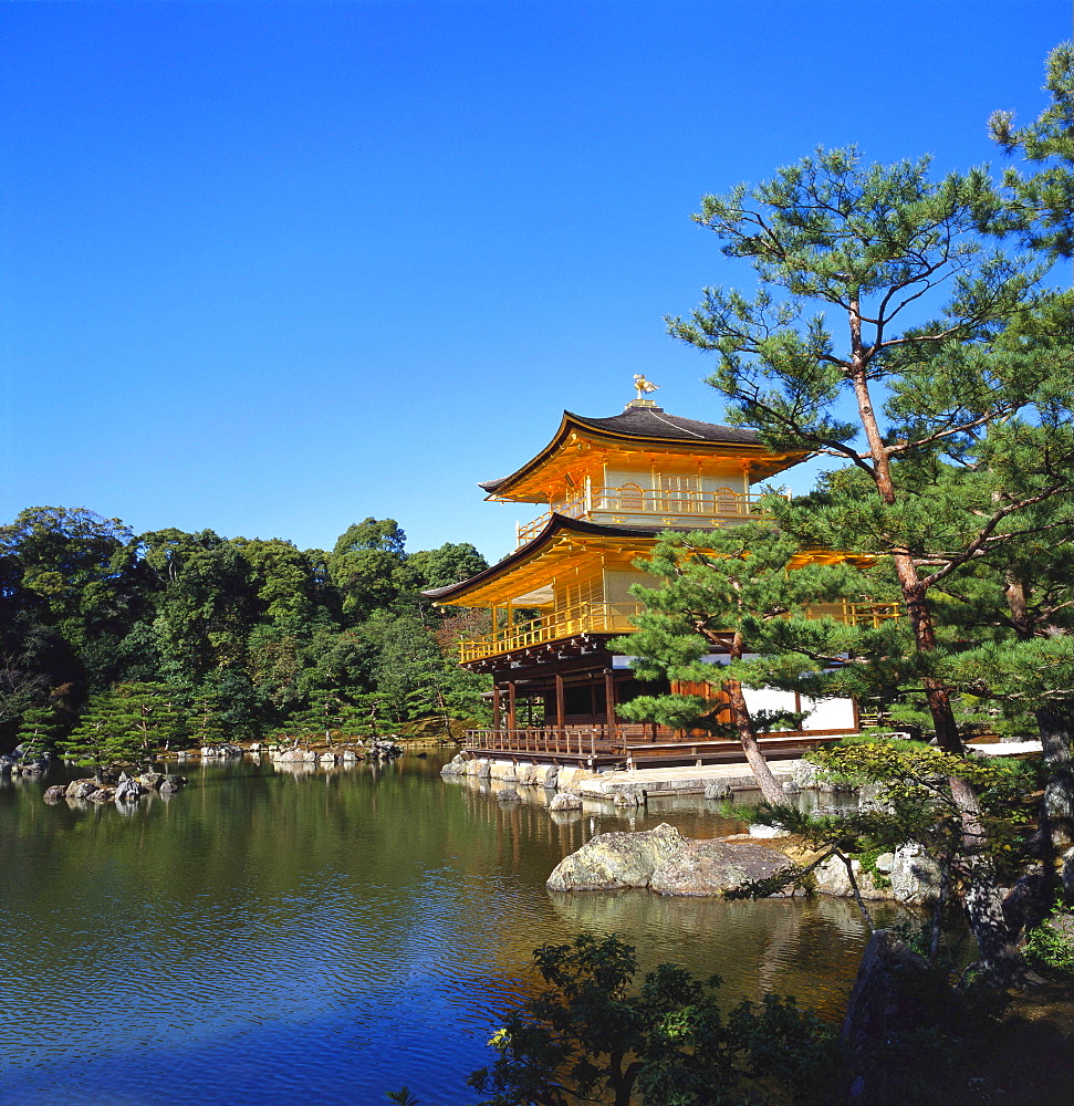 Kinkakuji Temple, Kansai, Kyoto, Japan