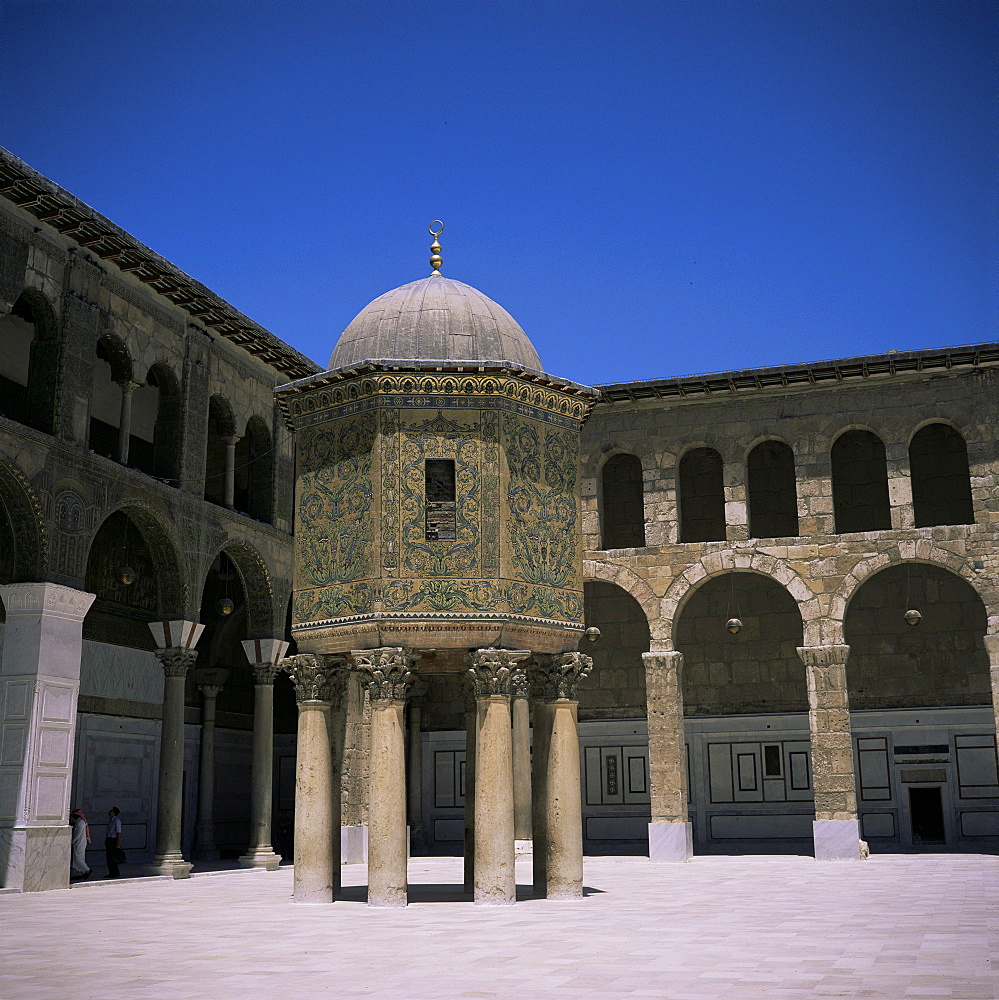 Omayyad Mosque, UNESCO World Heritage Site, Damascus, Syria, Middle East