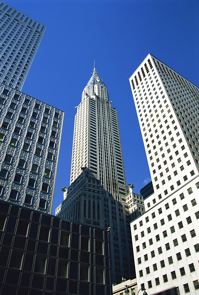 The Chrysler Building, Manhattan, New York City, United States of America, North America