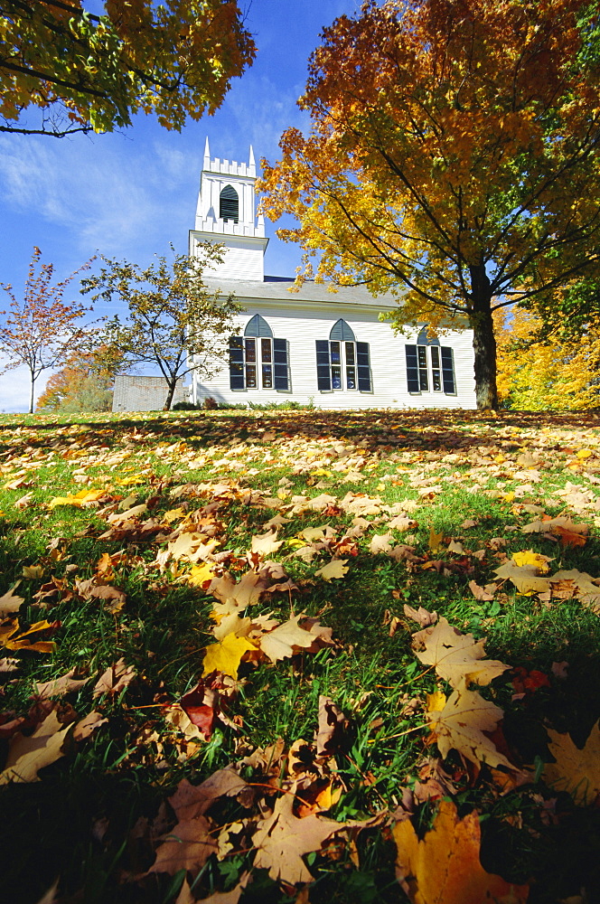 Church in Weston, Vermont, USA