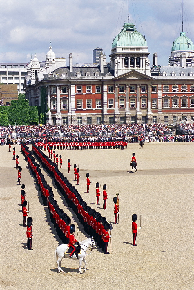 Trooping the Colour, Horseguards Parade, London, England, United Kingdom, Europe