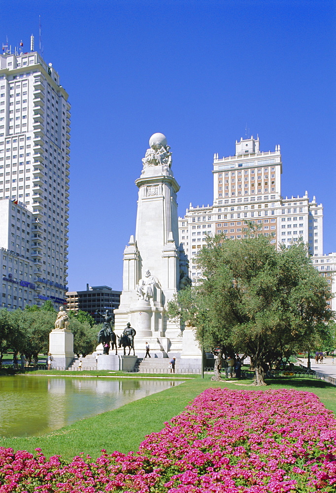 Plaza de Espana, Madrid, Spain, Europe