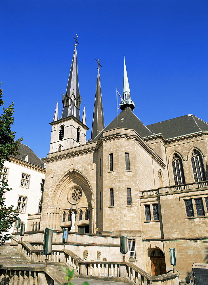 Cathedral, Luxembourg Town, Luxembourg, Europe