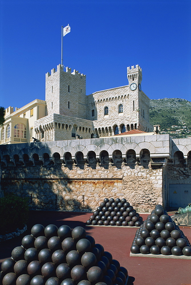 Palais du Prince, Monaco, Cote d'Azur, Europe