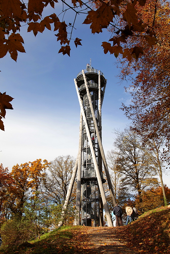 Schlossberg Tower at Schlossberg, Freiburg, Baden-Wurttemberg, Germany, Europe