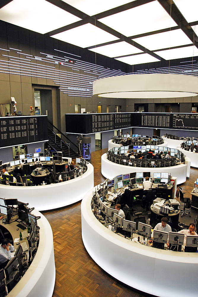 Frankfurt Stock Exchange, Frankfurt-am-Main, Germany, Europe