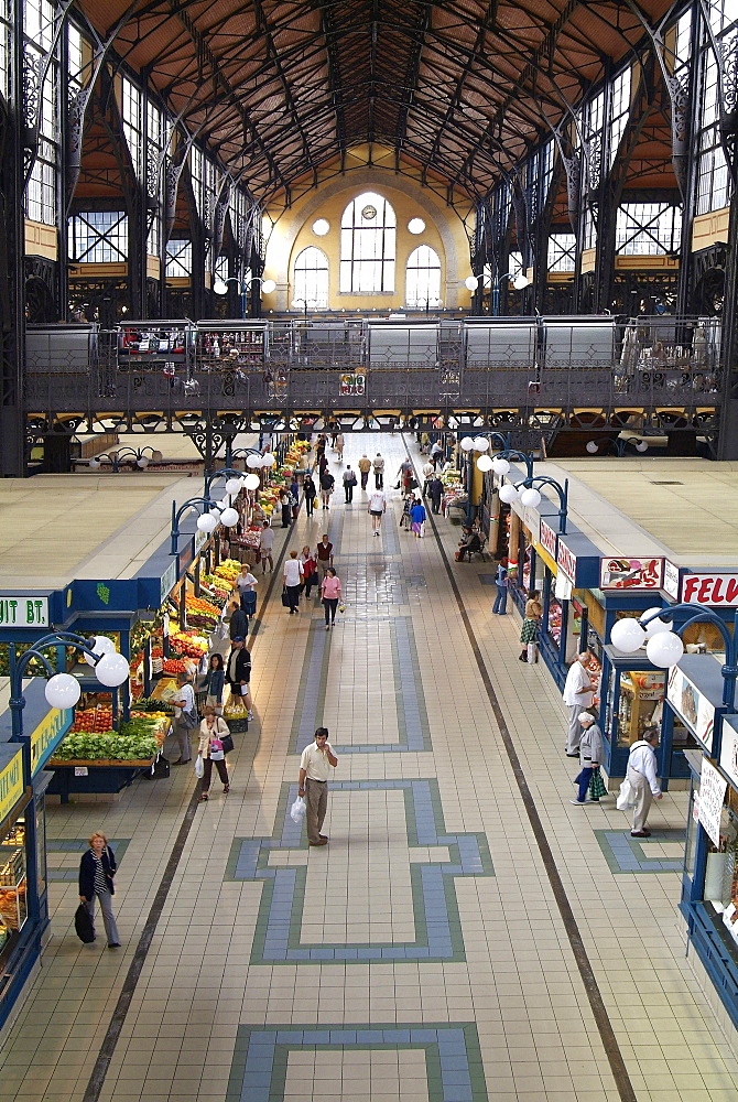 Great Market Hall, Budapest, Hungary, Europe