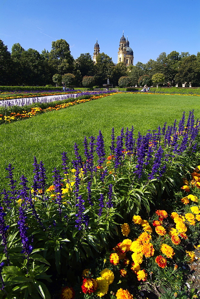 Hofgarten, Munich, Bavaria, Germany, Europe