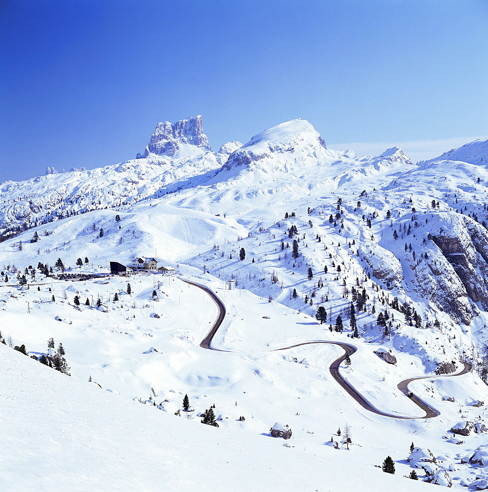 Passo di Falzarego, Trentino-Alto Adige, Dolomites, Italy, Europe